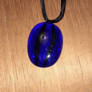 Handmade Dichroic Glass Necklace